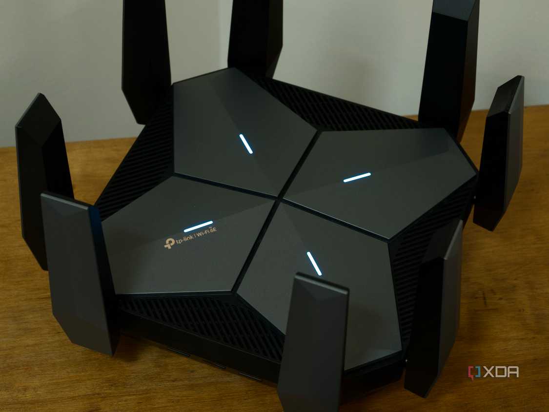 TP-Link Archer AXE300 quad-band Wi-Fi 6E router
