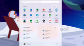 WA screenshot of some pre-pinned apps and ads on the Windows 11 Start Menu Ads