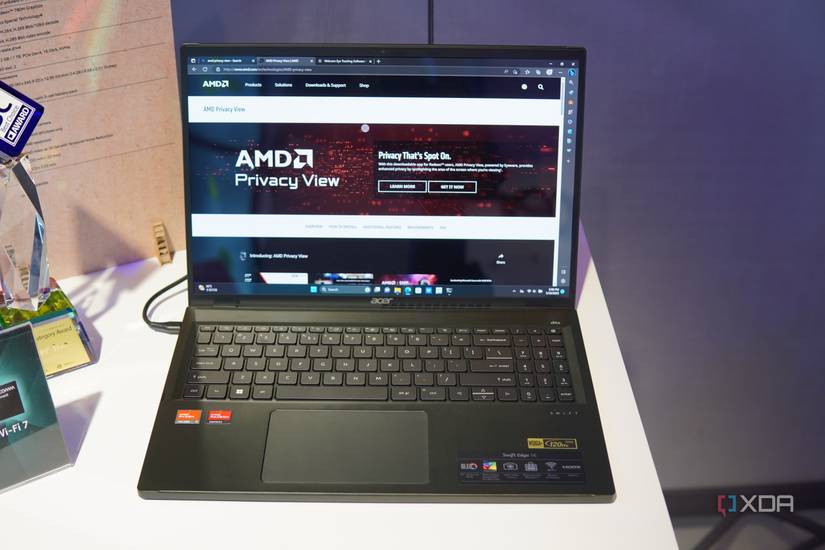 Checking out Acer's refreshed Swift Edge 16 with AMD Zen 4