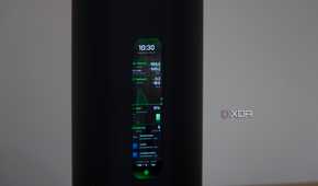 AmpliFi Alien shows your network usage and latest speed test results