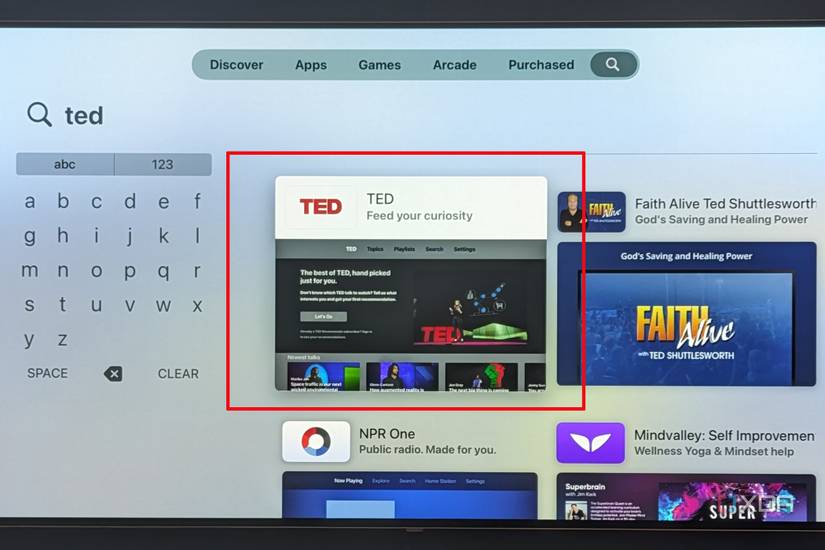 apple tv download app 4