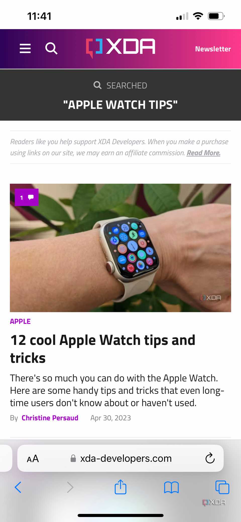 Watch Net Application How to open web links on an Apple Watch