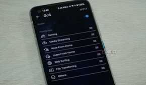QoS settings on an ASUS ROG Rapture router