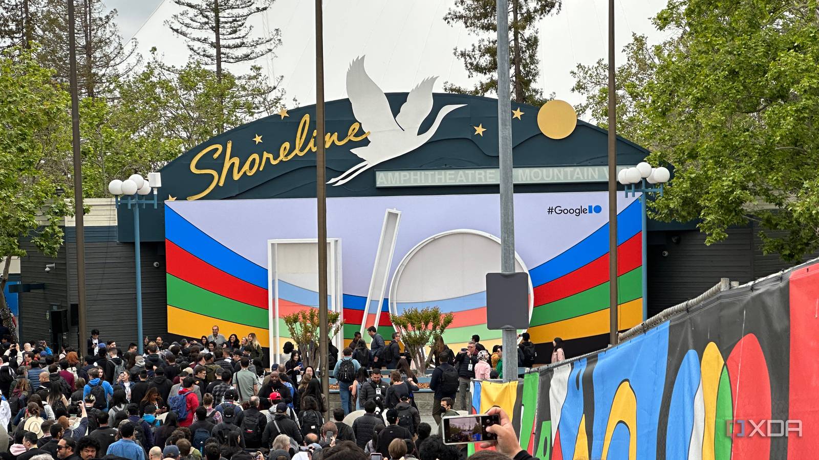 Google I/O 2023 signage. 