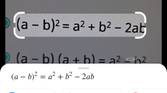 A screenshot showing a hgihlighted math equation in Google Lens.