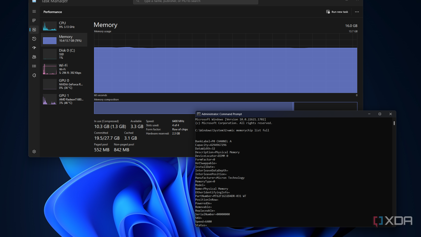 How to find out your RAM specs on a Windows 11 PC