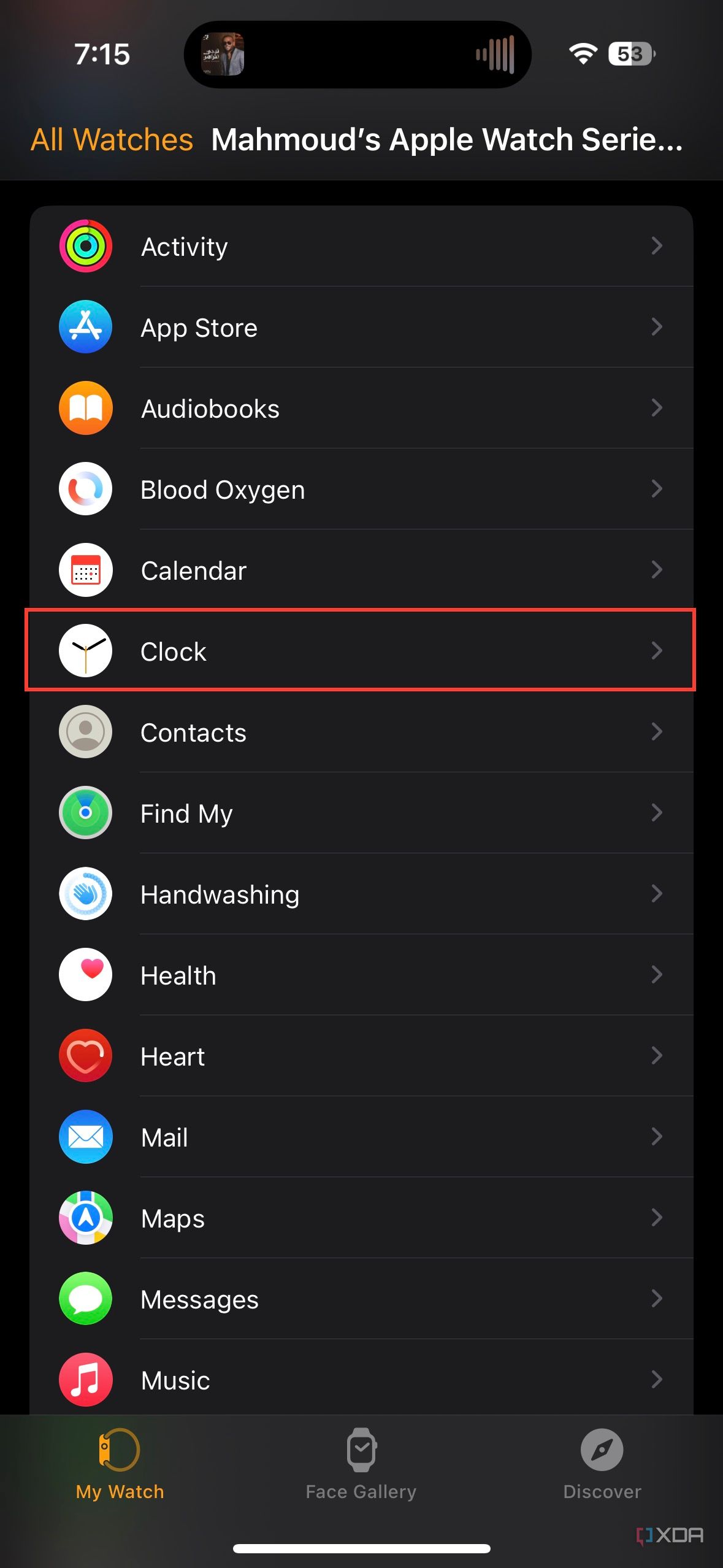 How to make your Apple Watch announce the time