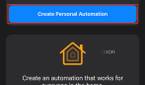 create personal automation option highlighted in new automation menu
