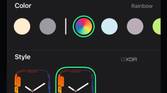 Share watch face option in the iOS Watch app