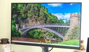 Full-front image from a gaming display on a Lenovo Legion machine.