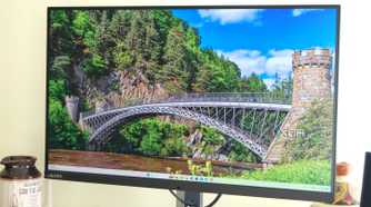 Full-front image from a gaming display on a Lenovo Legion machine.