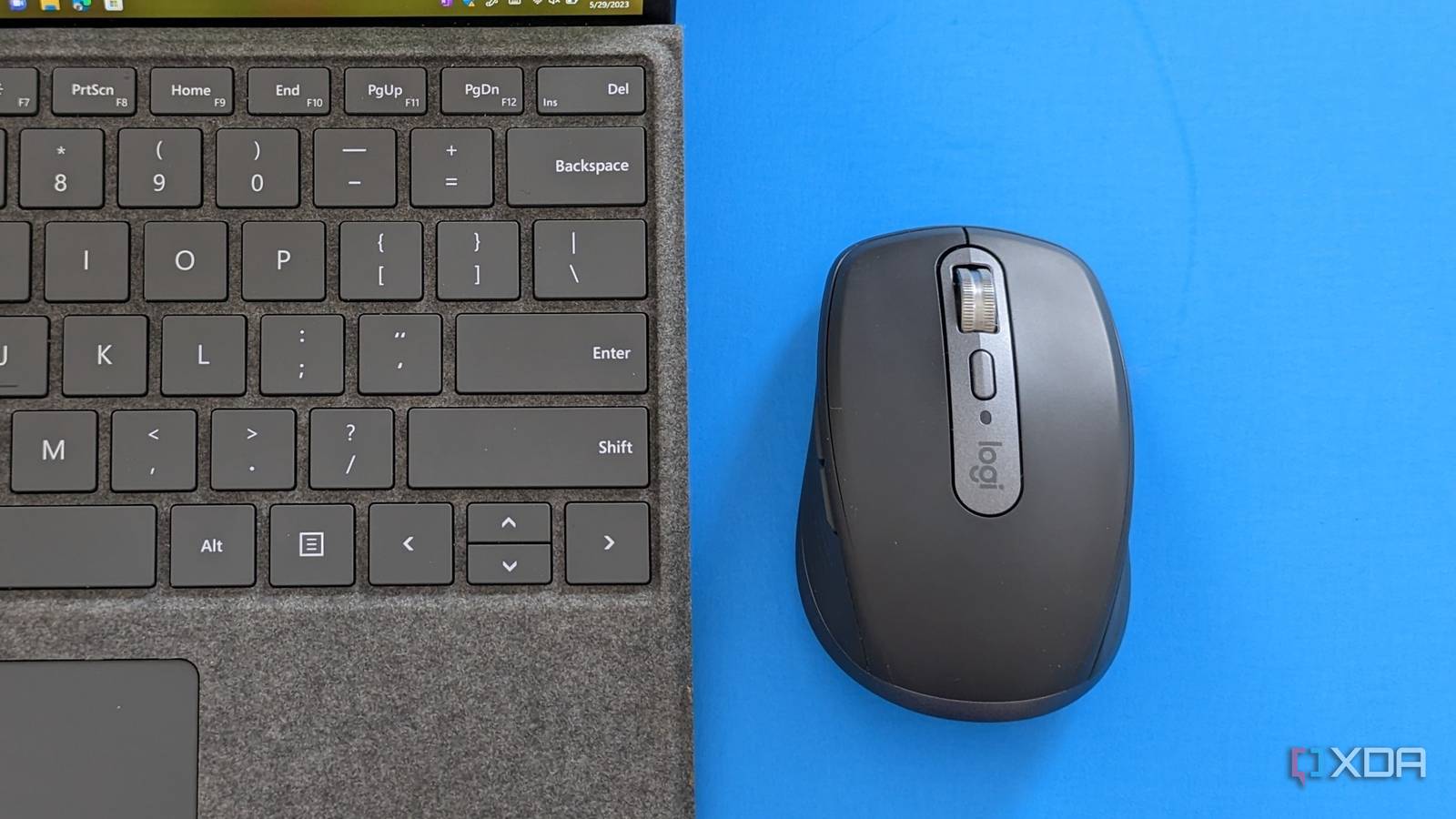 Logitech MX Anywhere mouse with Surface Pro 8