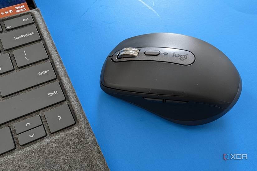 Logitech MX Anywhere 3S on a desk