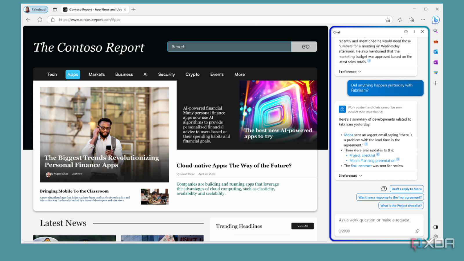 Microsoft Edge Redesign