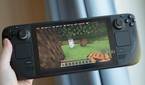 A picture of Minecraft running on the Steam Deck