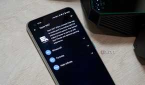Open NAT setting in the ASUS Router app for the ROG Rapture GT-AXE16000