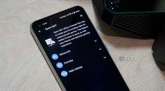 Open NAT setting in the ASUS Router app for the ROG Rapture GT-AXE16000