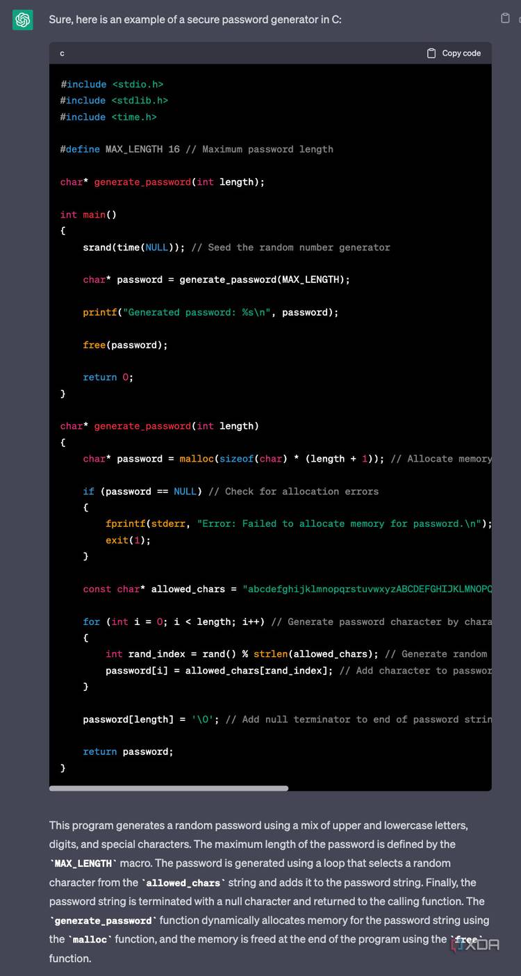 Using ChatGPT to program in Python, C, and Java