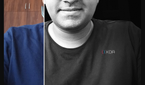 A screenshot highlighting the portrait tools with being applied to a selfie of a man in Galaxy Enhance-X app.