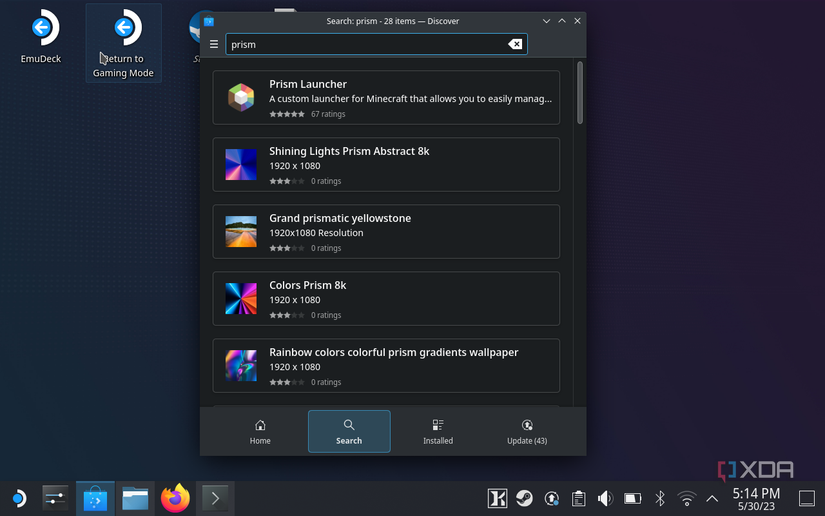 Prism-Launcher-Steam-Deck-Discover