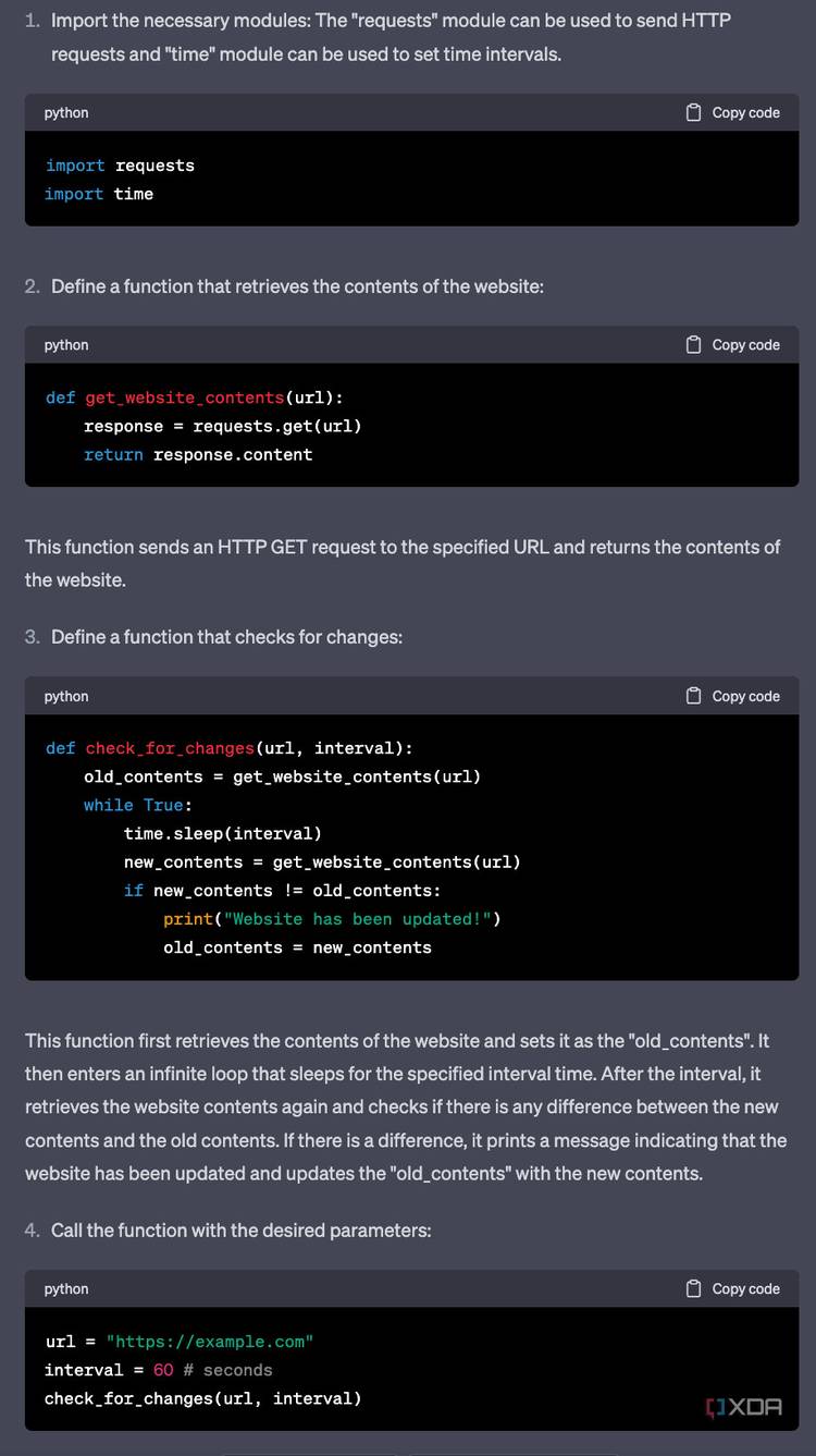 Using ChatGPT to program in Python, C, and Java