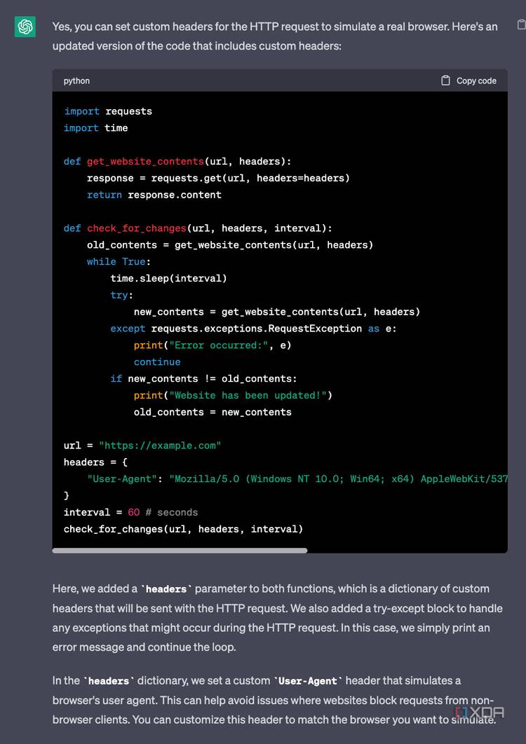 Using ChatGPT to program in Python, C, and Java