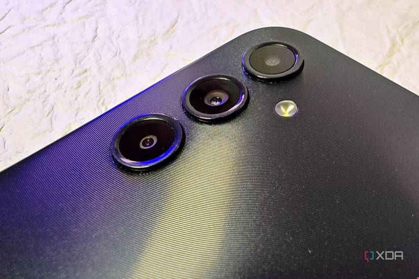 Samsung Galaxy A14 5G rear camera lenses