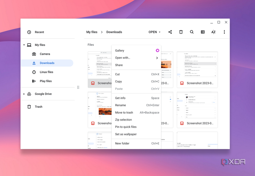 How to quick access files on a Chromebook