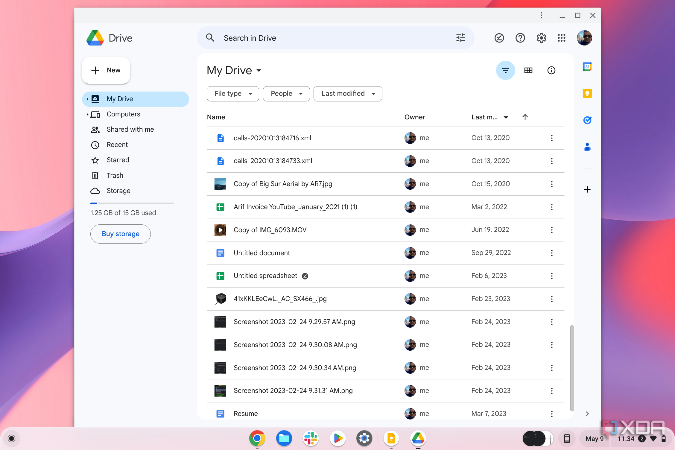 Google Drive in ChromeOS