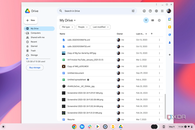 Google Drive in ChromeOS