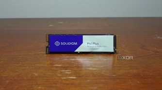 The Solidigm P41 Plus SSD.