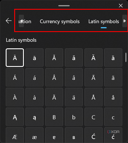 How to use special characters in Windows 11