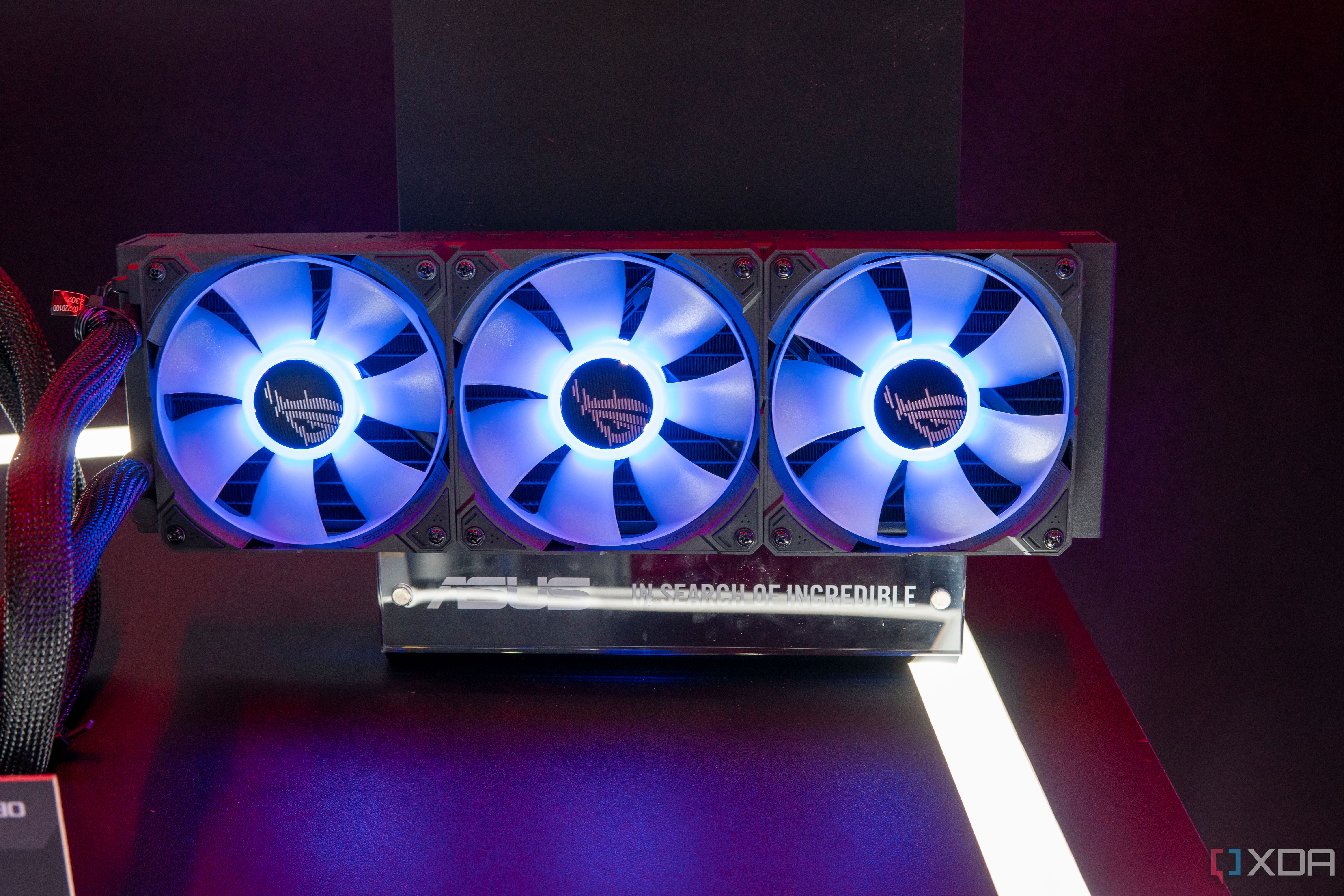 The Asus ROG Matrix RTX 4090 GPU looks like a piece of art