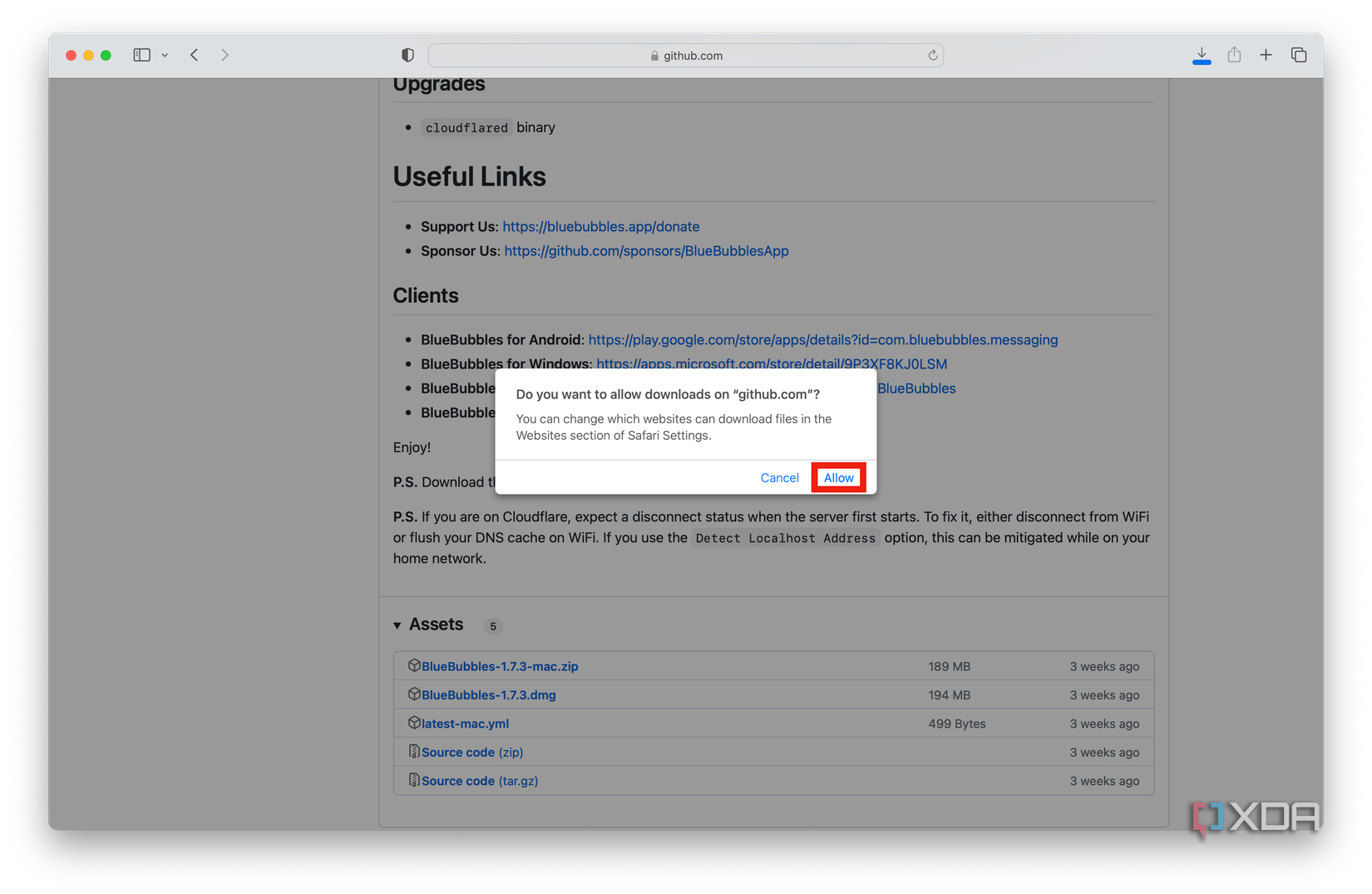 Bluebubbles-Allow-Downloads-Safari