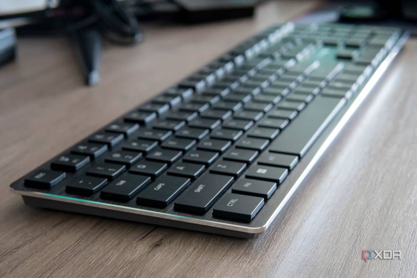 Angled left-side view of the Cherry KW X ULP