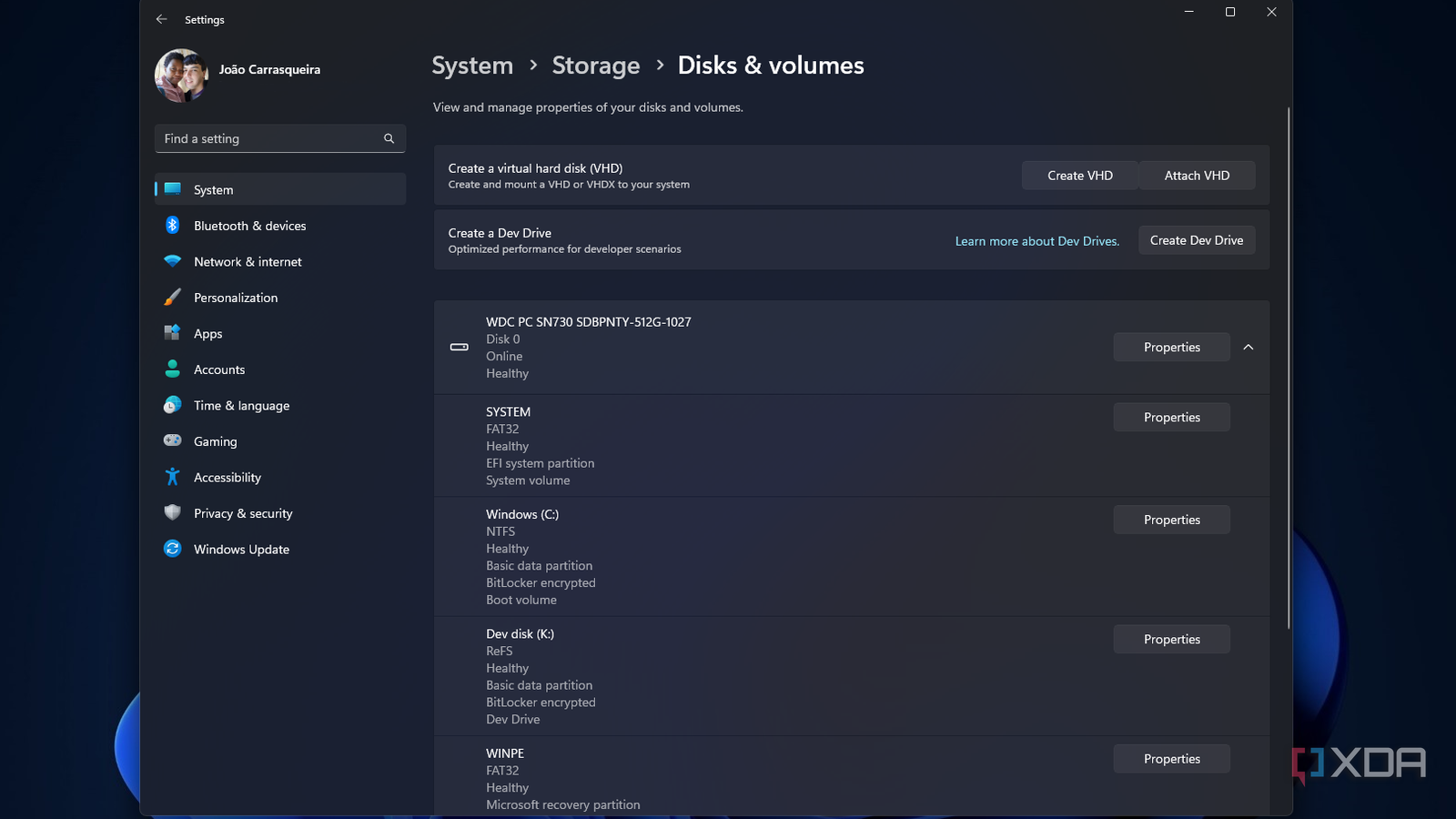 How to create a Dev Drive in Windows 11