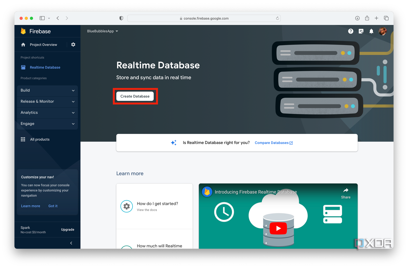 Create-Database-Firebase