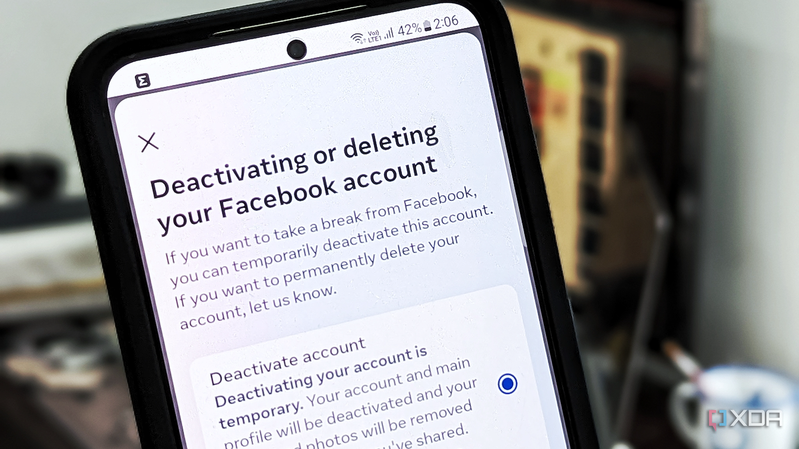 How to delete or deactivate your Facebook account