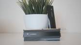 G.Skill Trident Z5 RGB DDR5-7200 RAM sticks next to a small houseplant