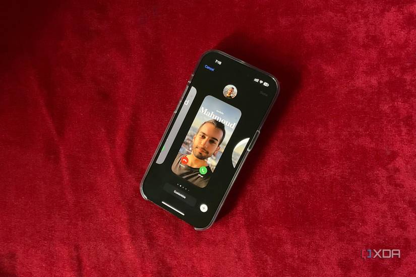 iOS 17 Contact Poster feature on iPhone 14 Pro