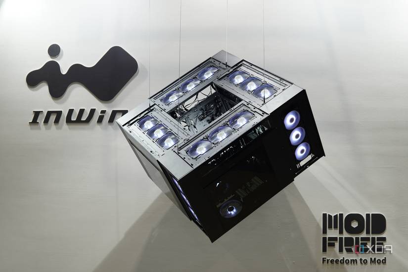 InWin's PC cases offer a different take on building your own PC