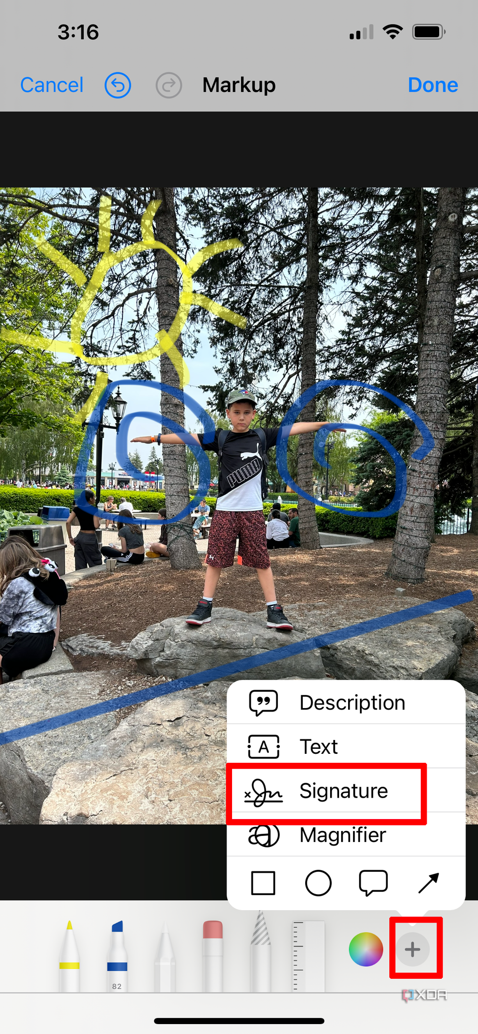 iphone markup photo 17