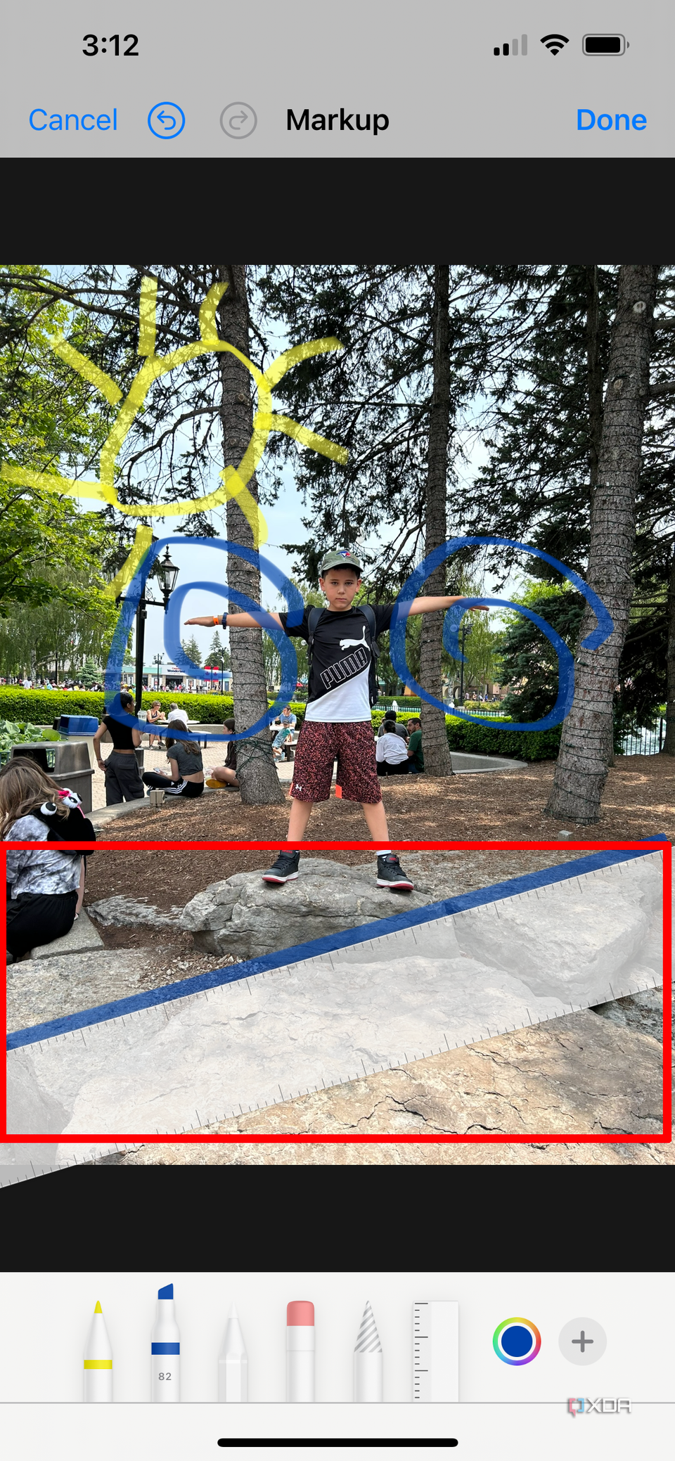 iphone markup photo 8