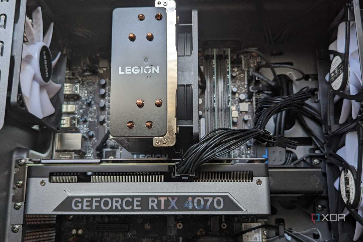 Lenovo Legion Tower 5i internal components