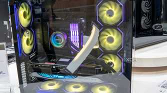 Side view of the Lian Li O11 Vision