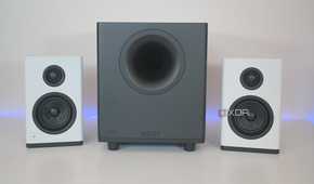 Image of NZXT Relay Speakers and Subwoofer.
