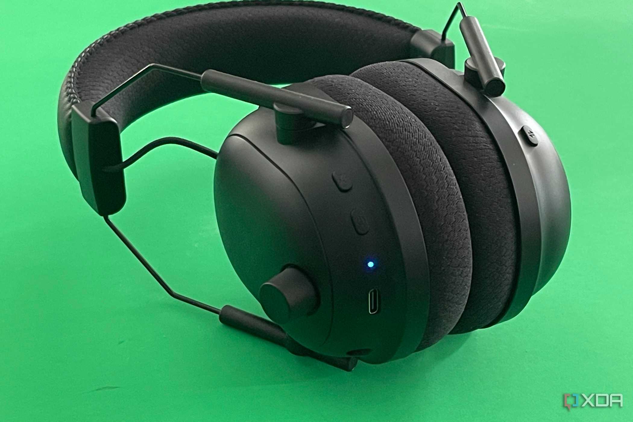 Razer BlackShark V2 Pro Headset with all buttons in view