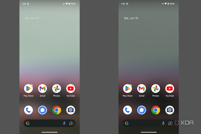 Android 14 beta 3 battery saver dimming wallpaper