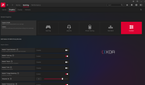 The graphics tab in AMD Radeon Adrenaline Software.