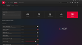 The graphics tab in AMD Radeon Adrenaline Software.